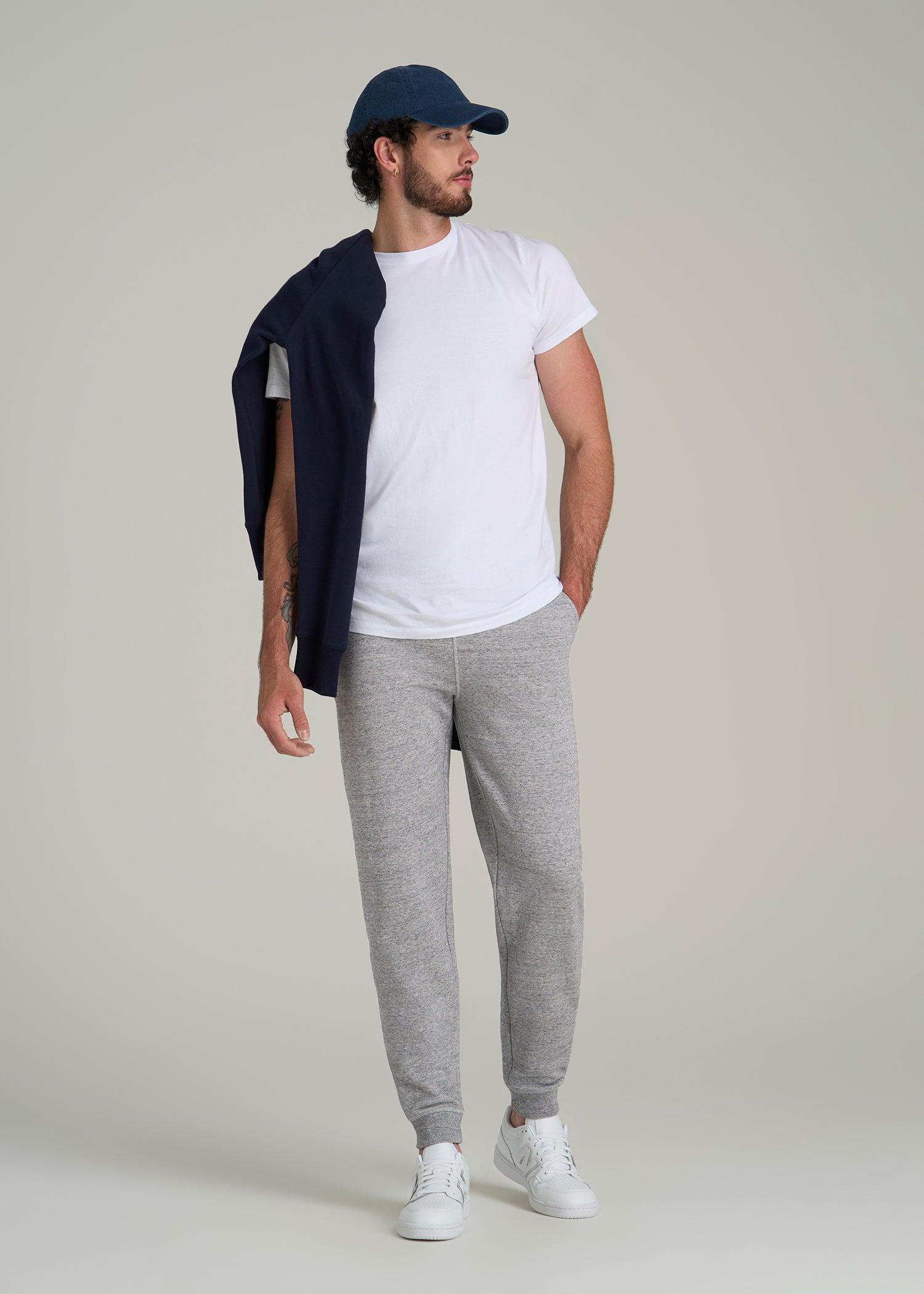 Wearever 2.0 Fleece Joggers for Tall Men in Heathered Grey Male Product Image