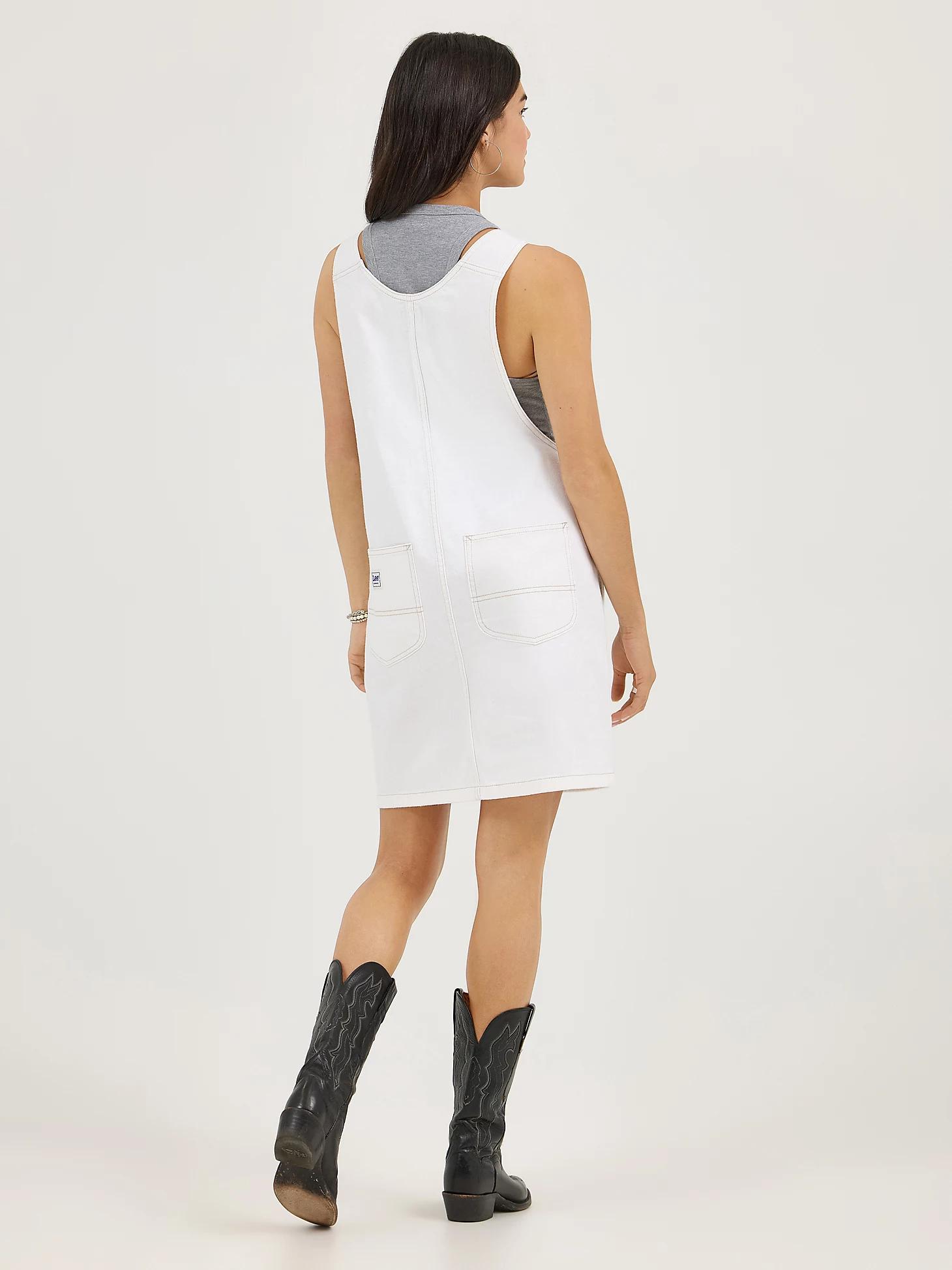 Women's Loose Bib Denim Overall Dress | Women's Skirts & Dresses | Lee® Product Image