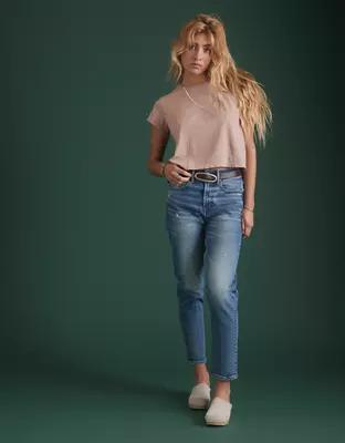 AE77 Premium Mom Jean Product Image