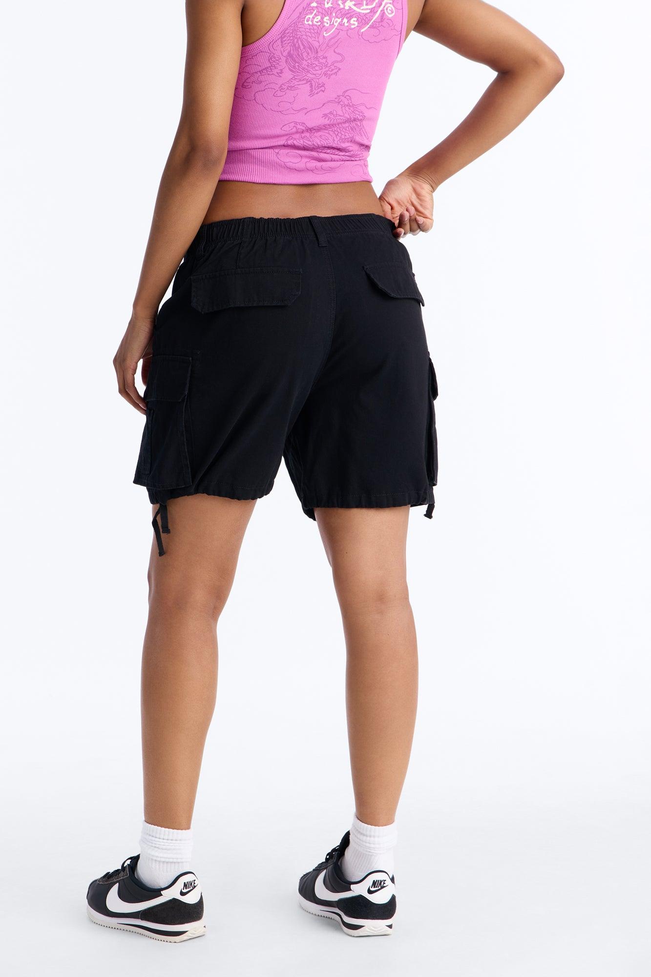 A Classic Favorite Bermuda Short - Black Female Product Image