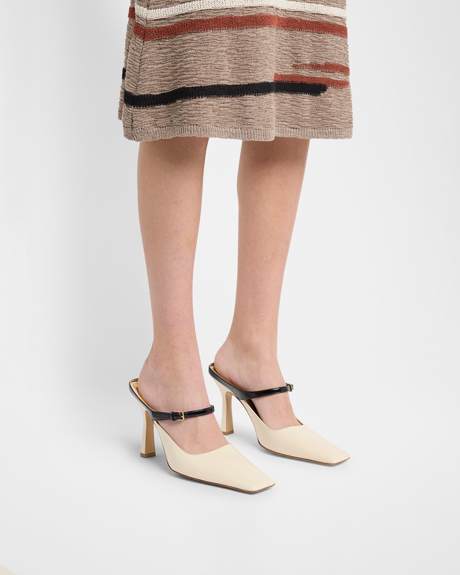 Nappa Leather Mary Jane Pumps Product Image