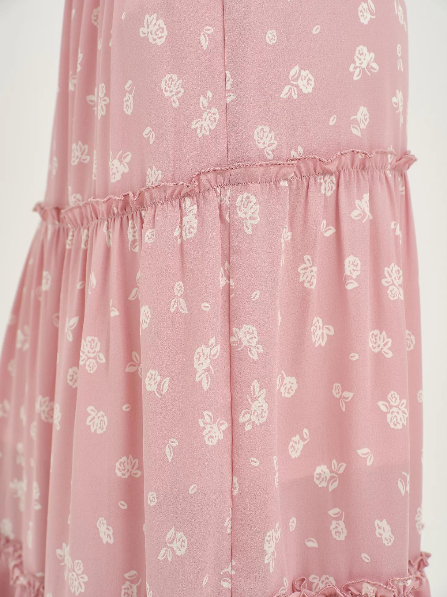 Women's Long Tiered Floral Skirt | Women's Skirts & Dresses | Lee® Product Image