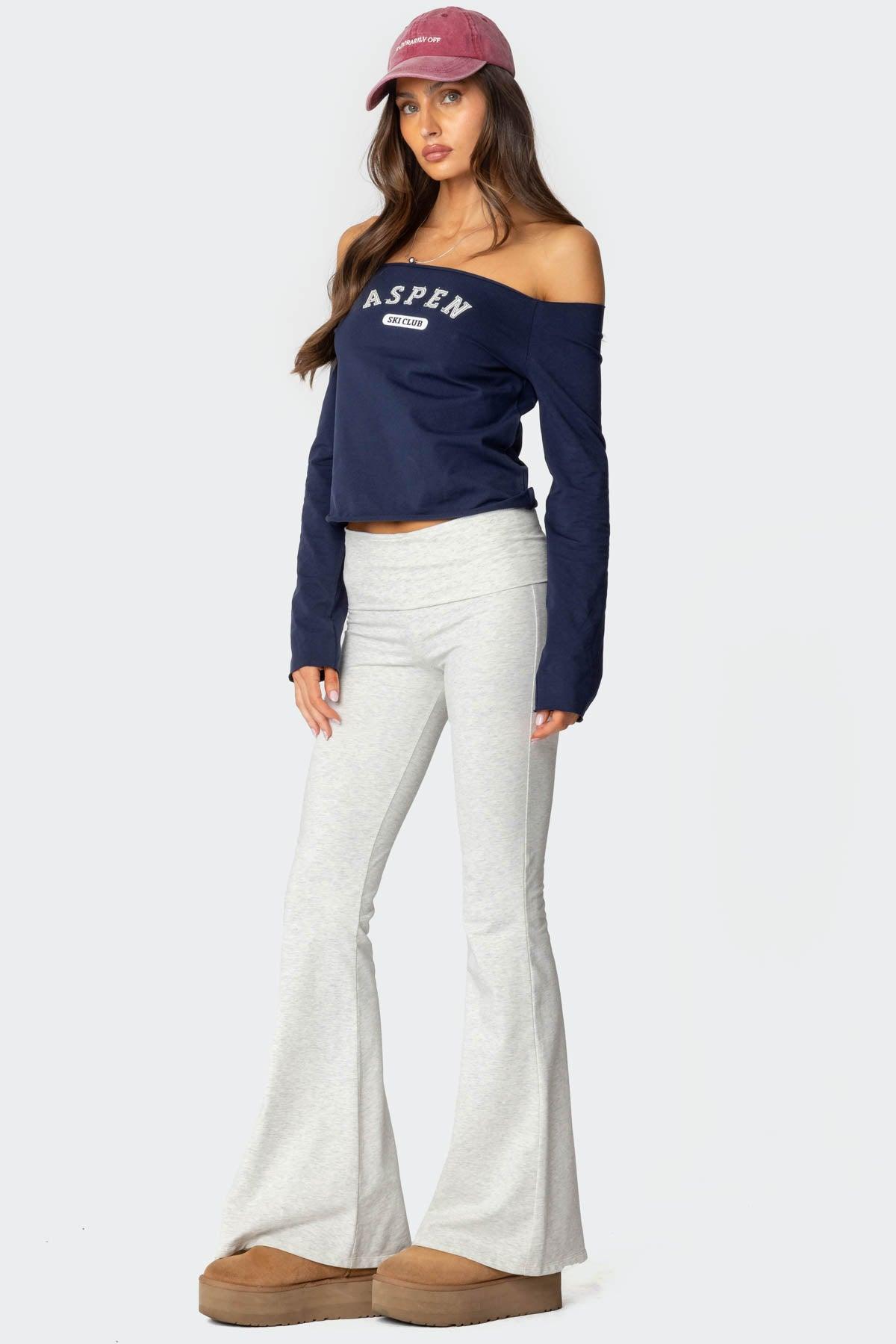 Aspen Ski Club Off Shoulder Top Product Image