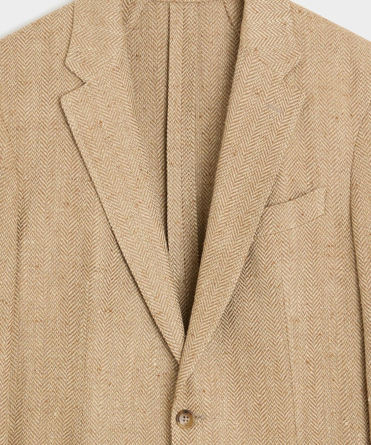 Italian Silk-Linen Herringbone Sport Coat Product Image