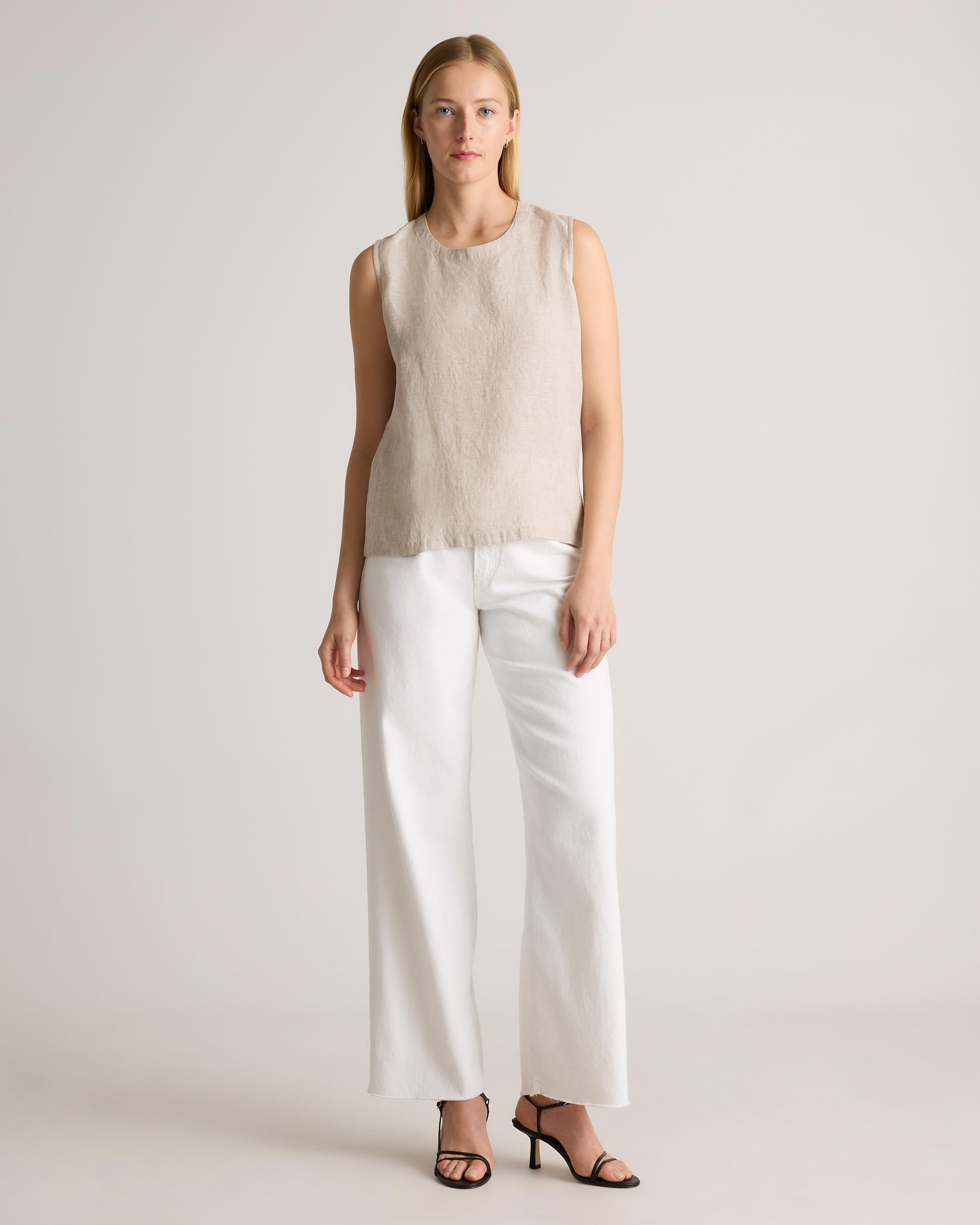 Quince | Women's 100% European Linen Tank Top Product Image