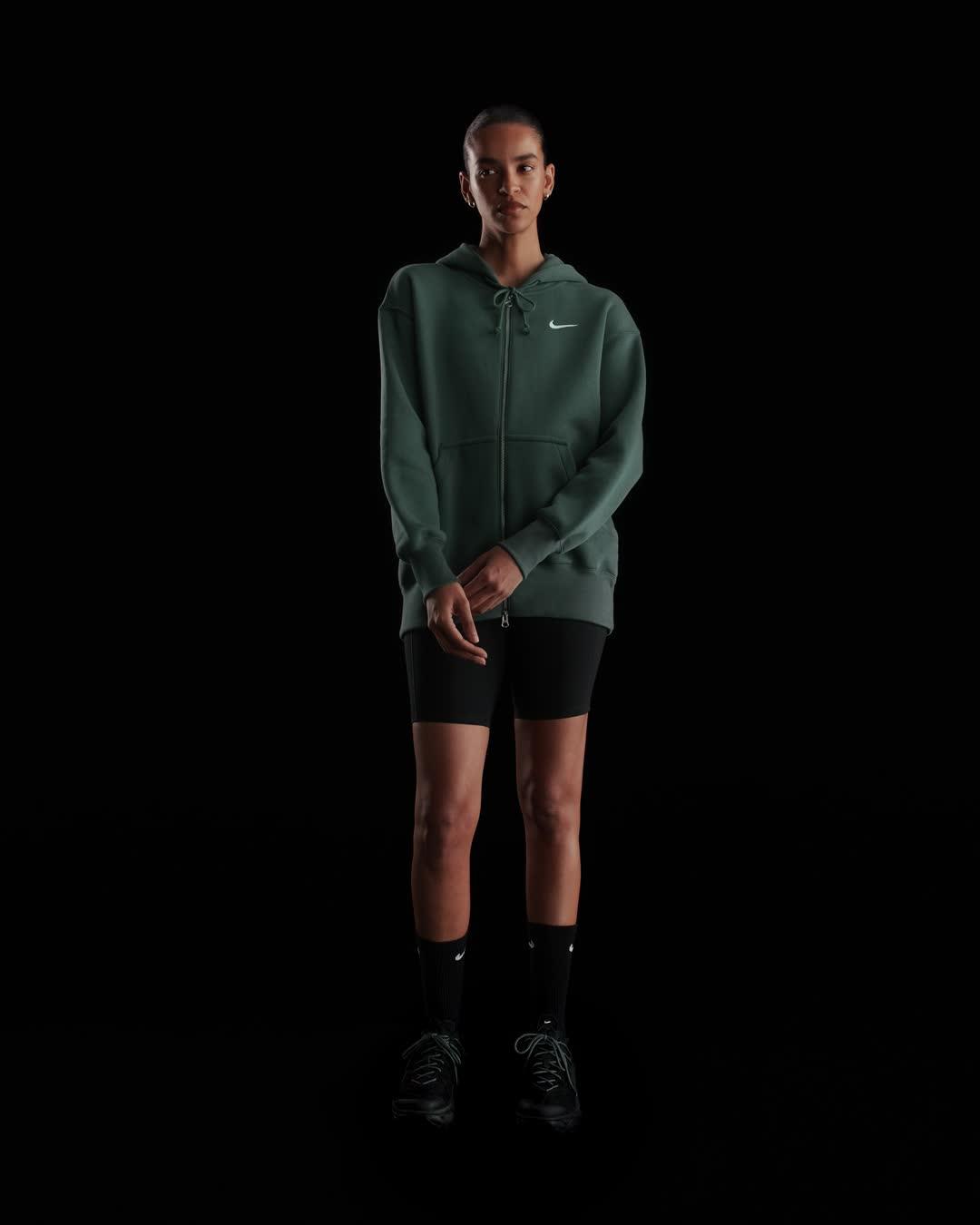 Womens Nike Sportswear Phoenix Fleece Oversized Full-Zip Hoodie Product Image