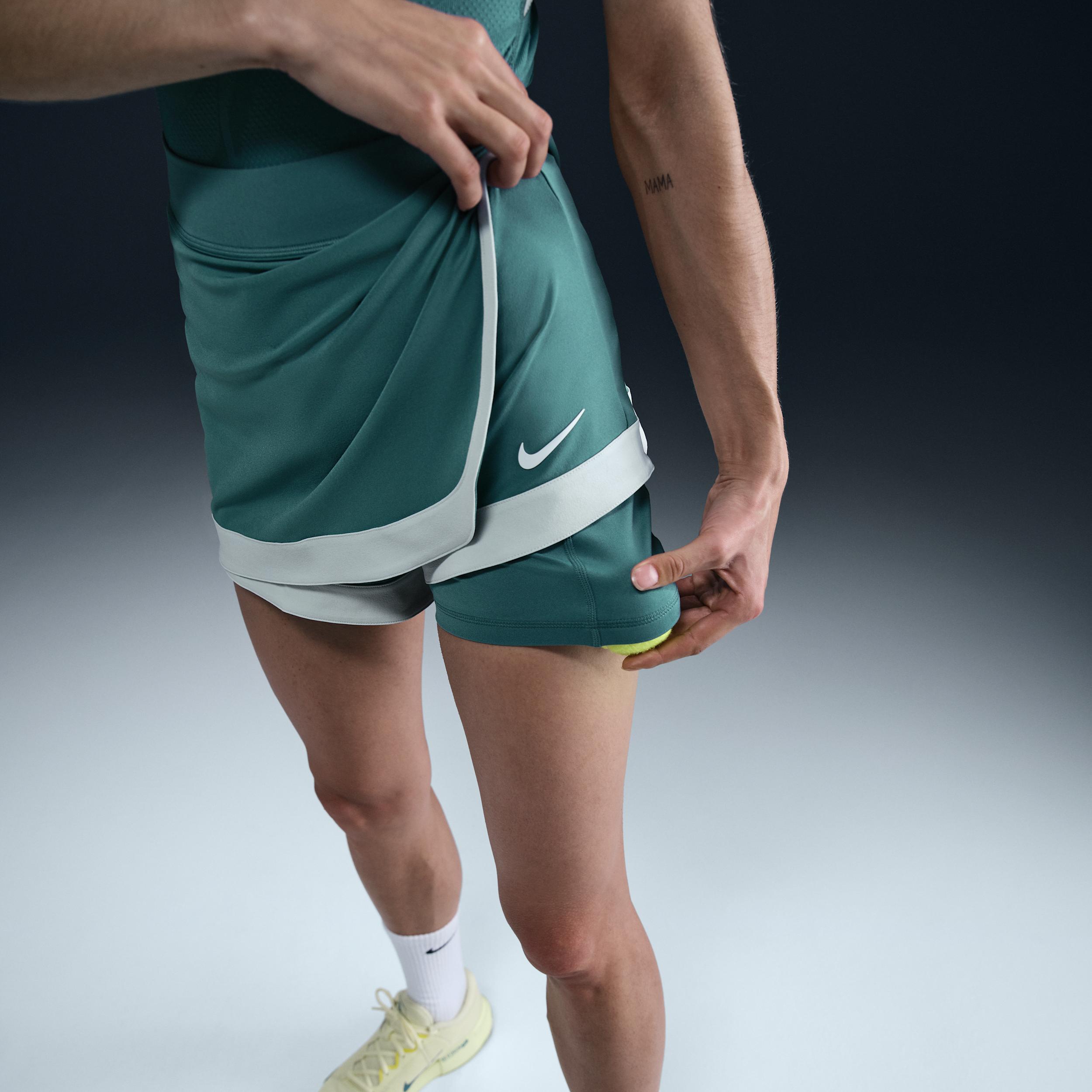 Nike Womens Court Slam Dri-FIT Tennis Skort | HF6449-379 Product Image