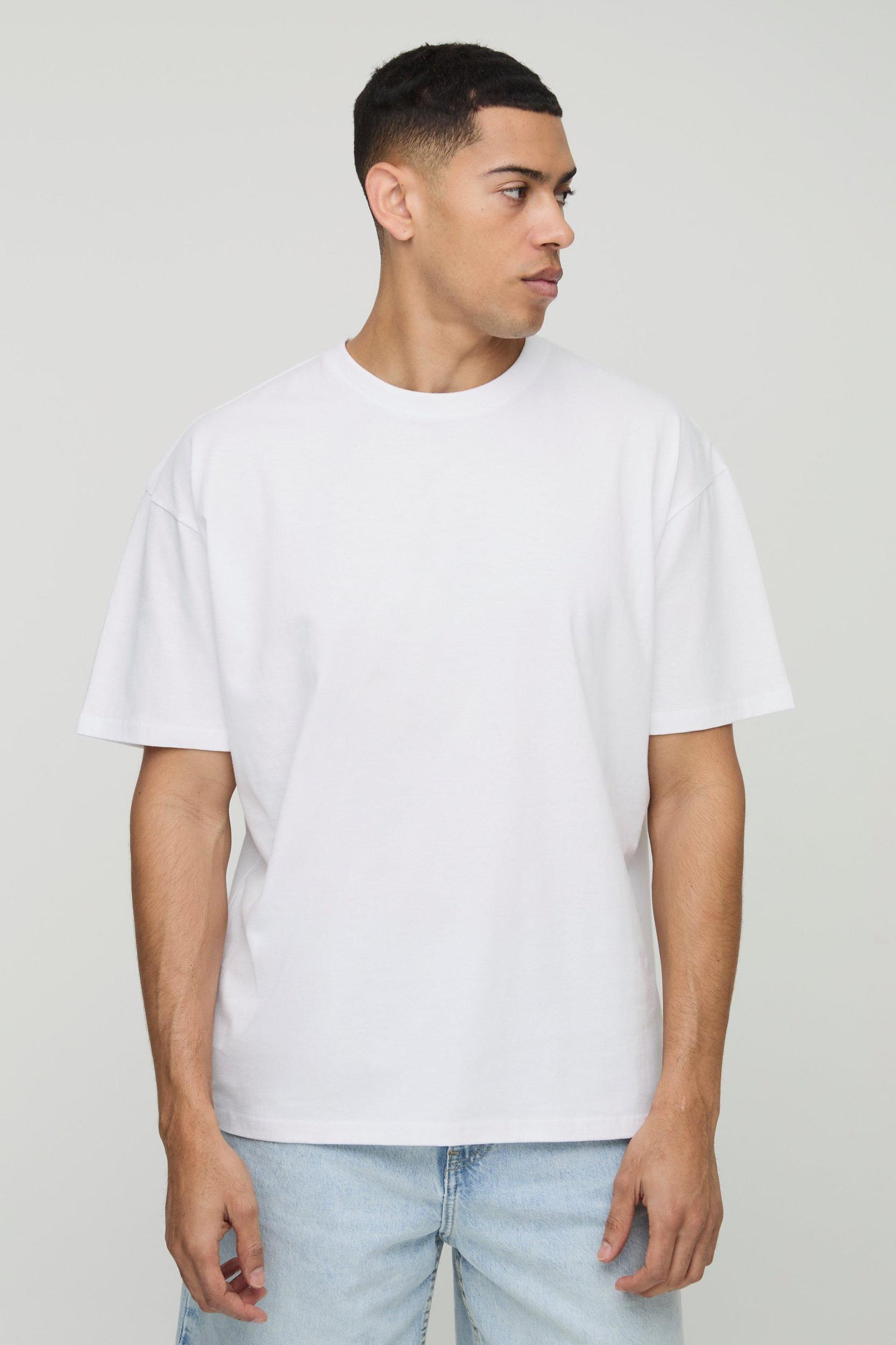 Oversized Over the Seam Limited Edition T-Shirt | boohooMAN USA Product Image
