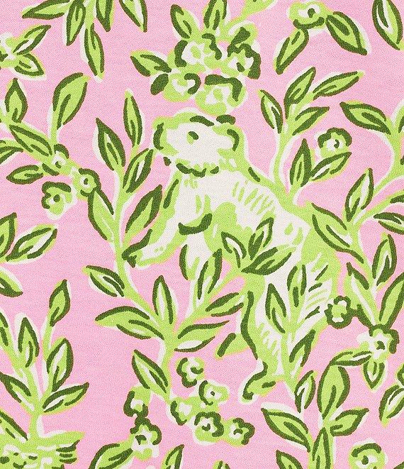 Lilly Pulitzer Dev Cotton Jersey Notch Collar Short Sleeve T-Shirt Dress Product Image