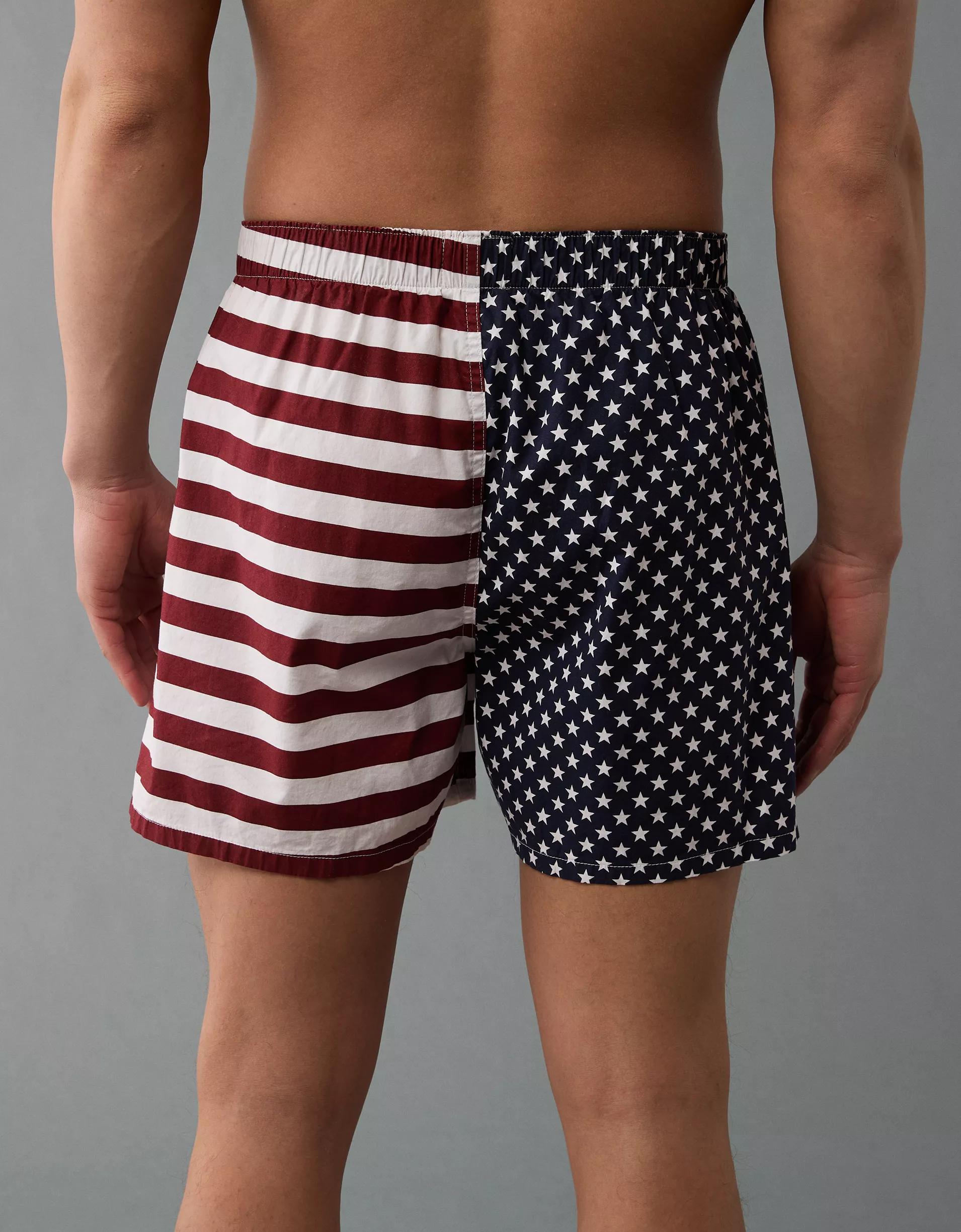 AEO Men's USA Stars & Stripes Stretch Boxer Short Product Image