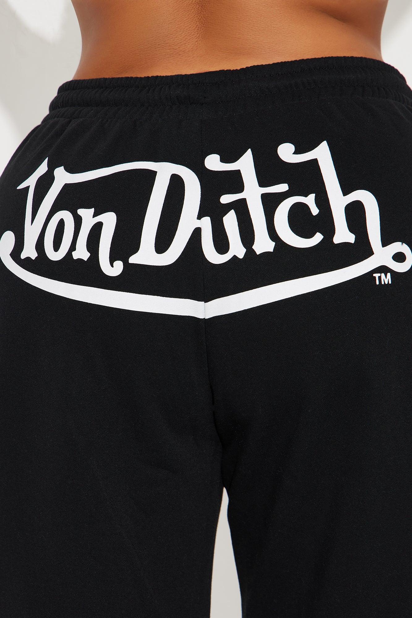 Von Dutch Skull Oasis Wide Leg Pant - Black/combo Product Image