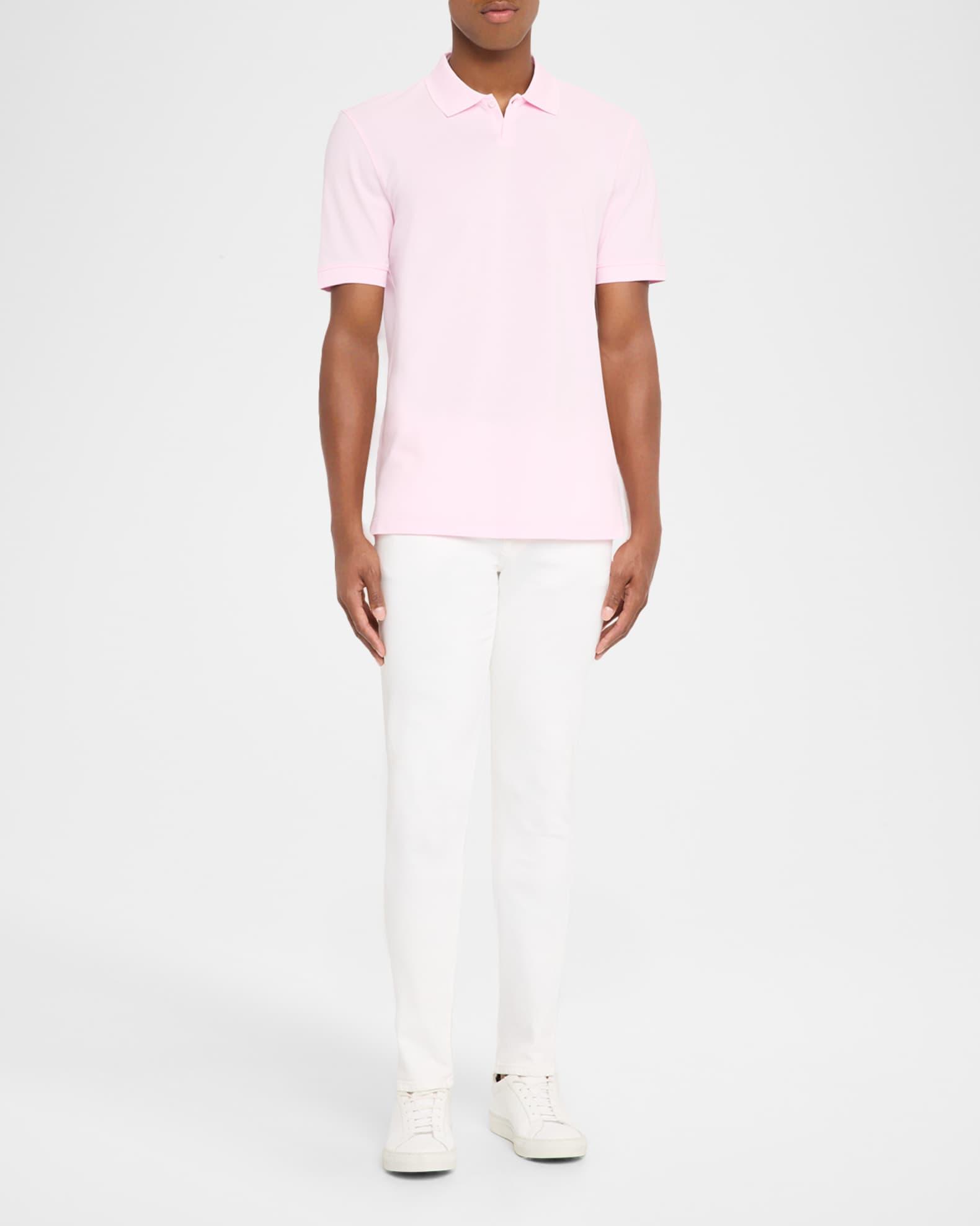 Men's Bruno Cotton Pique Polo Shirt Product Image