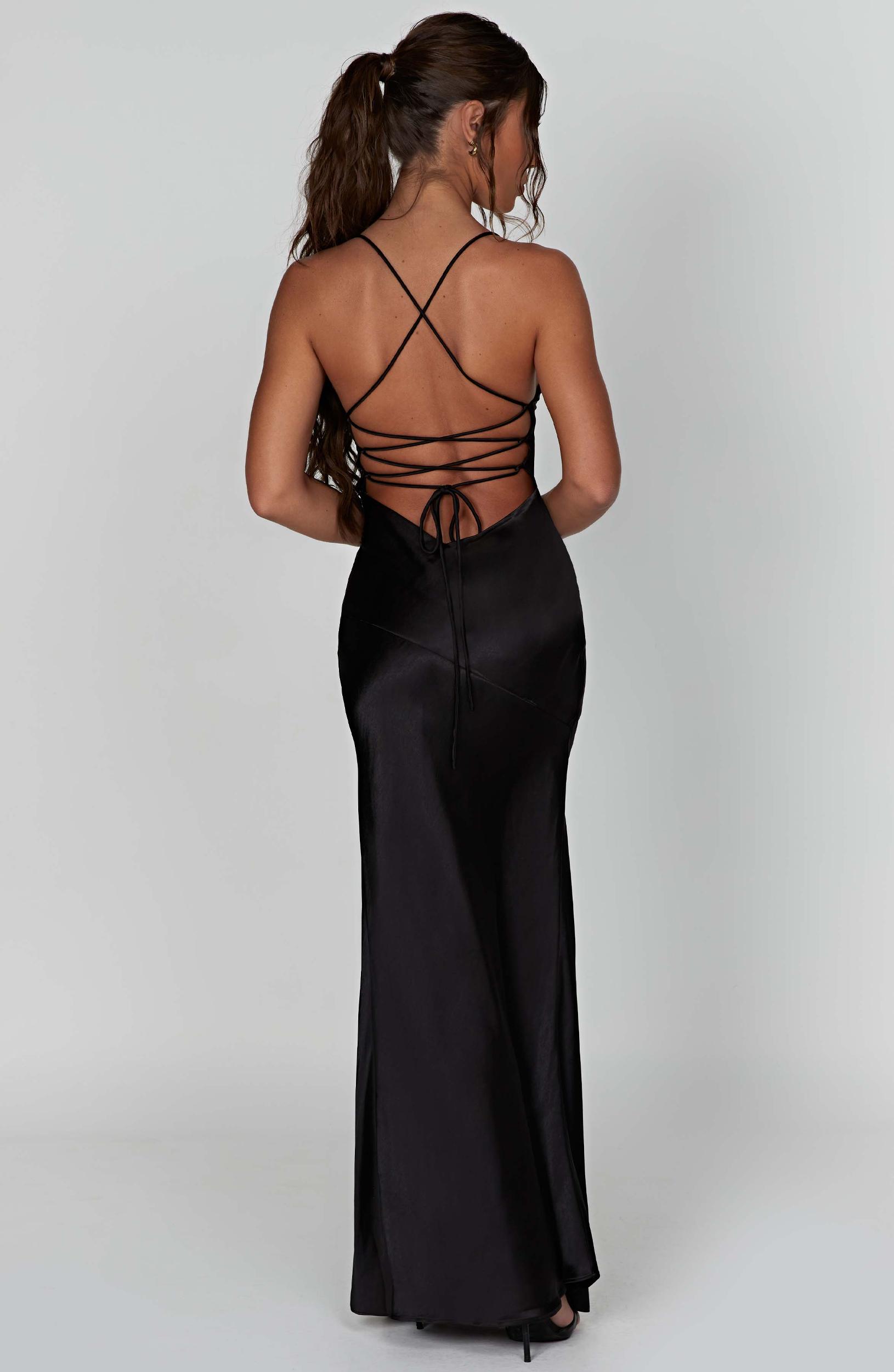 Isobel Maxi Dress - Black Product Image