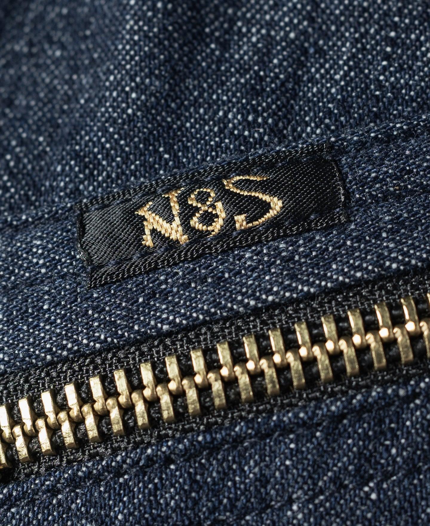 1960s Zip Up Denim Work Jacket Product Image