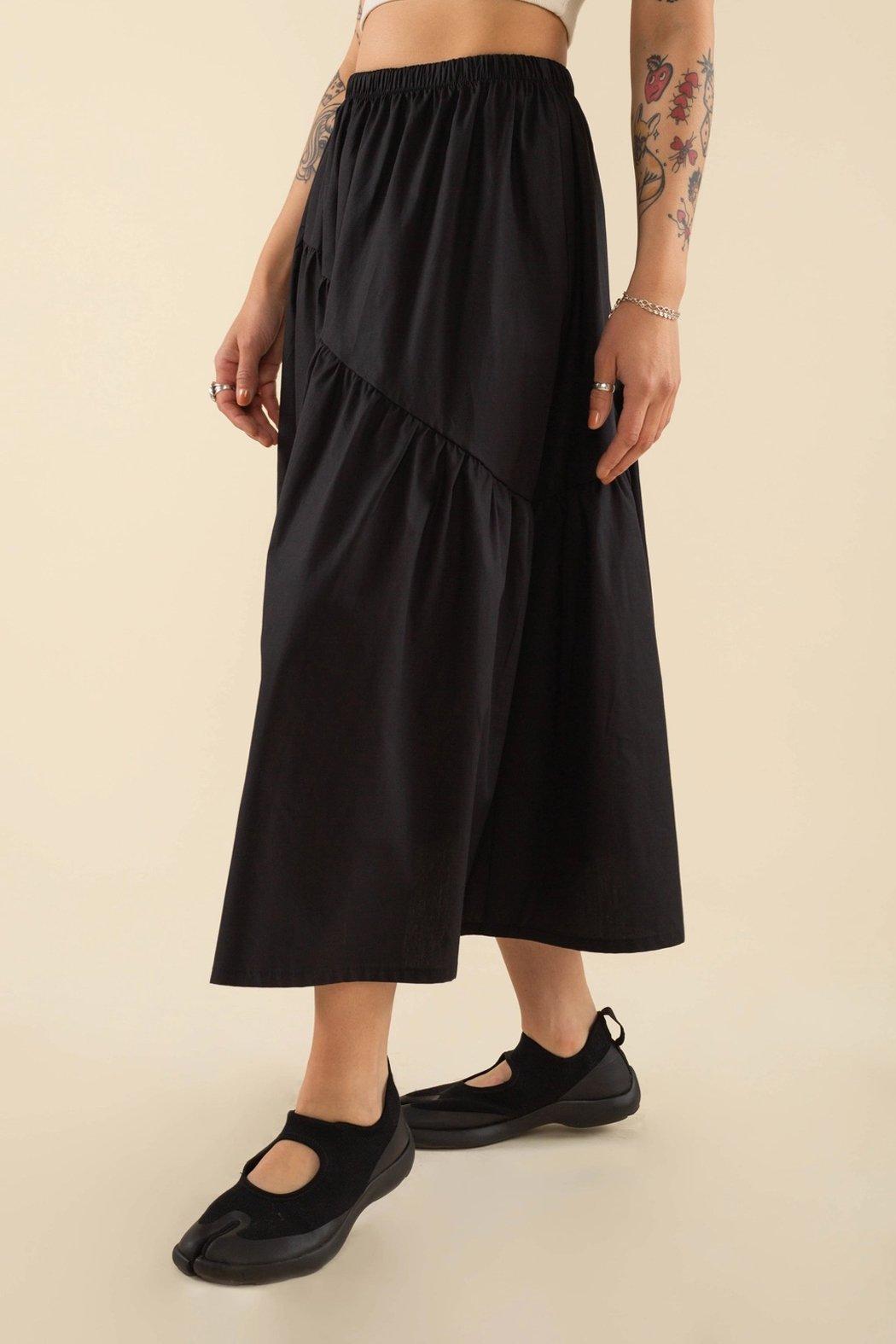 Nia Angled Seam Skirt Product Image