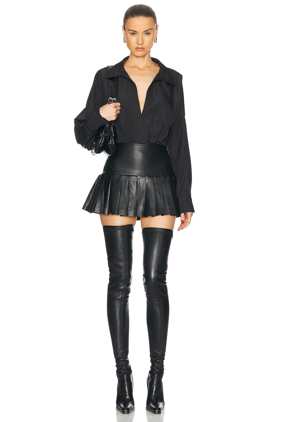 Super Oversized Boyfriend Shirt Bodysuit Product Image