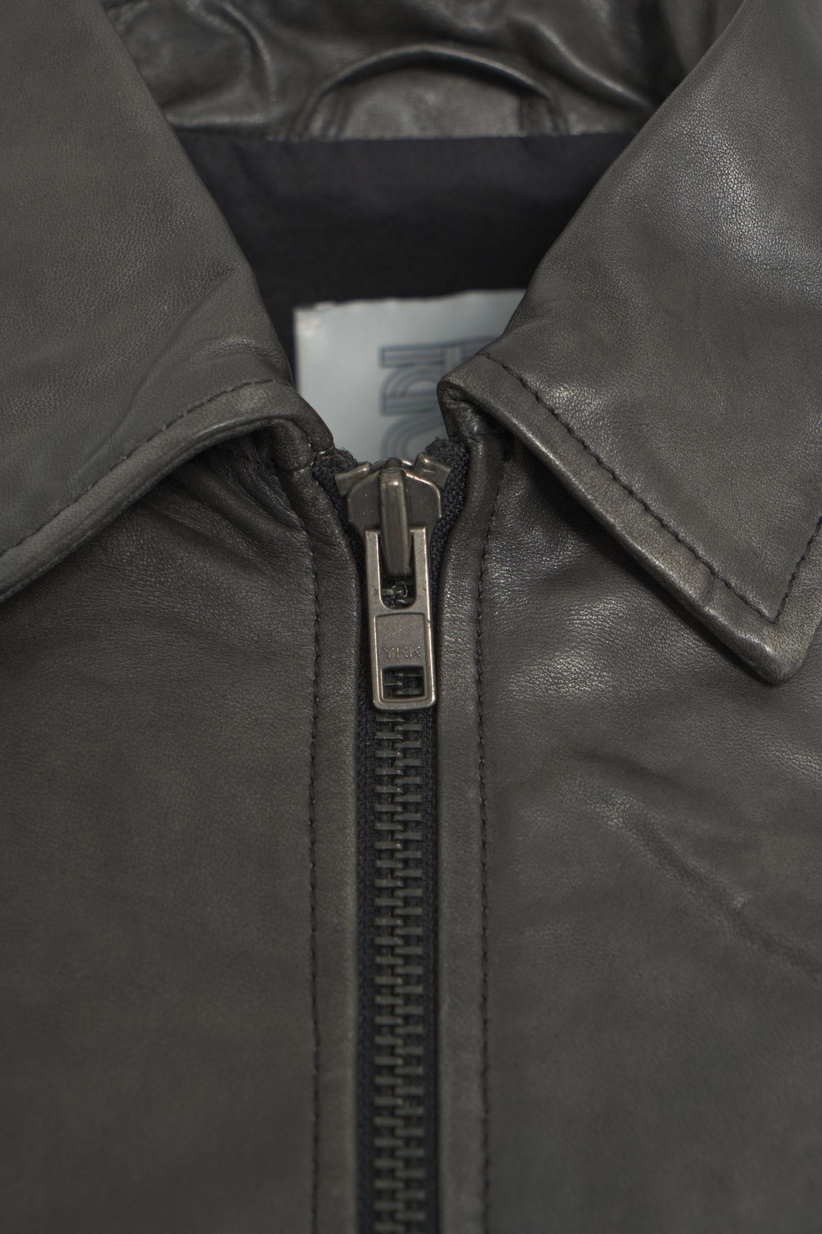 Leather bomber jacket 'Lato' Product Image