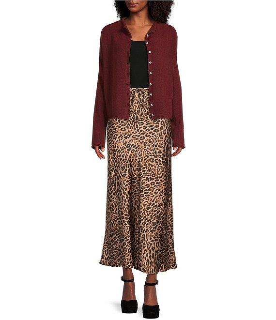 Things Between Leopard Maxi Skirt Product Image