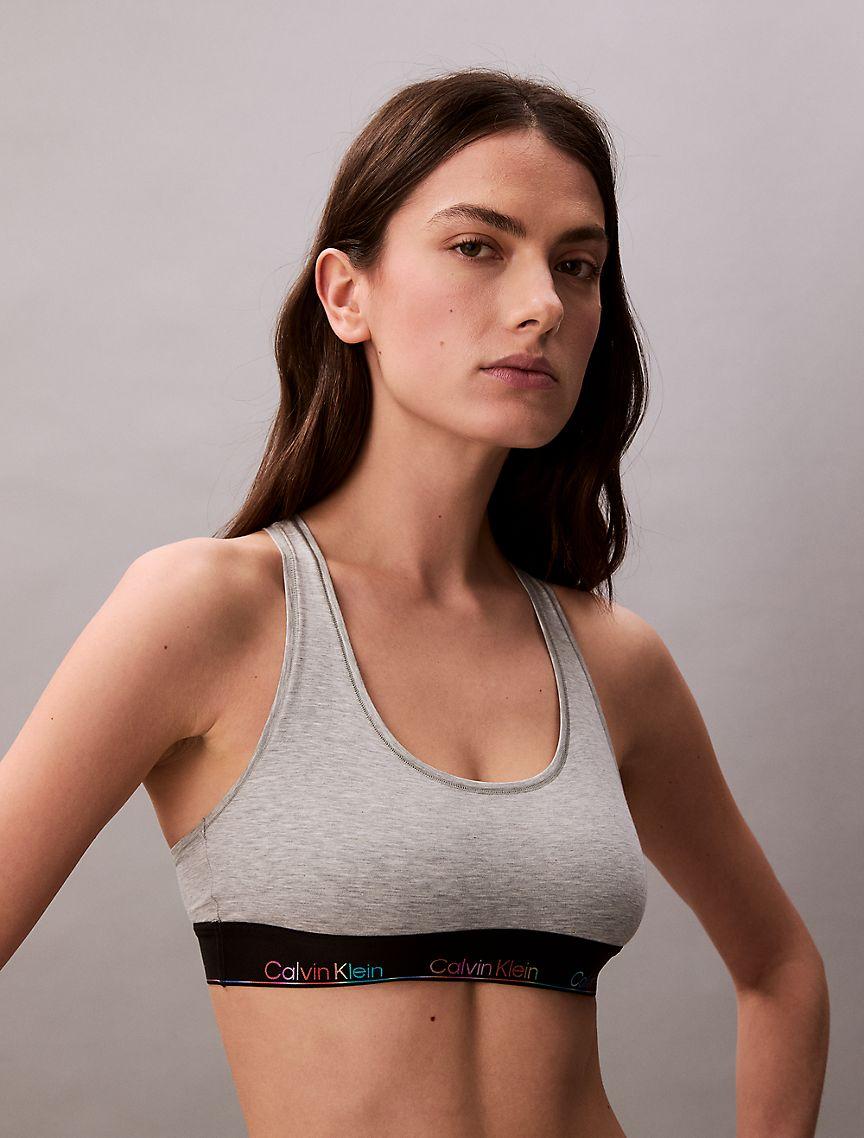 Icon Cotton Modal Pride Unlined Bralette Product Image