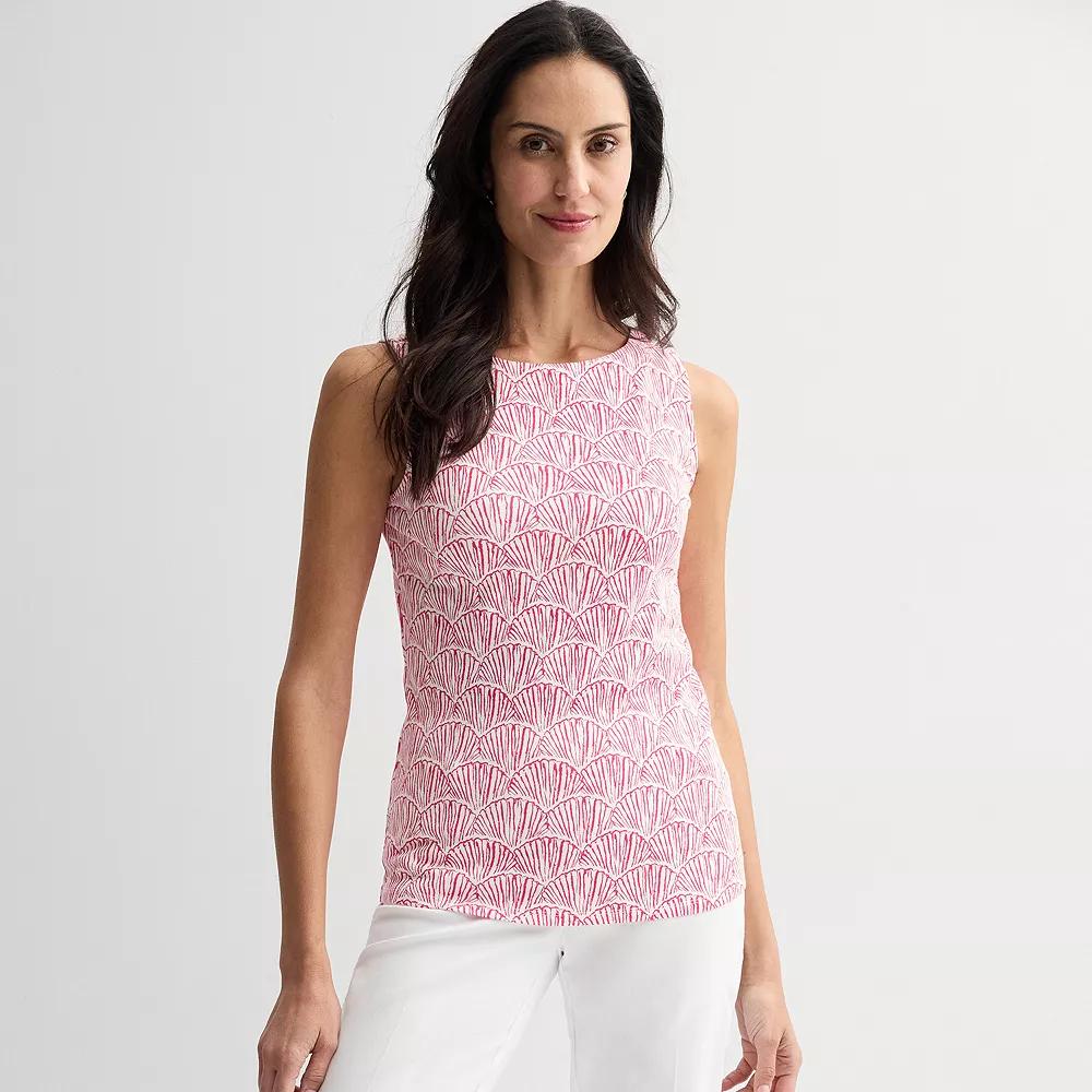 Women's Croft & Barrow® Bateau Tank Top,  Product Image