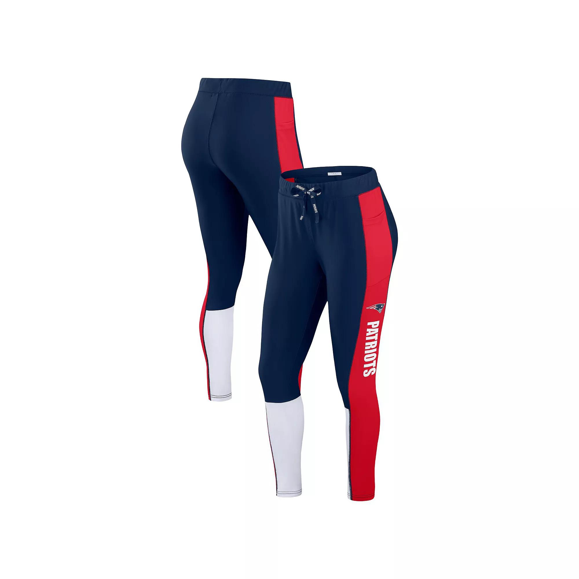 Women's WEAR by Erin Andrews Brown/Orange Cleveland Browns Color-Block Leggings,  Product Image