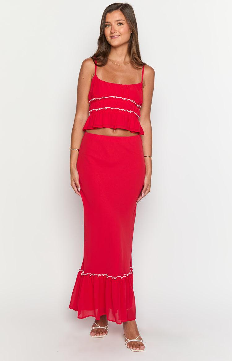 Wiatt Red Top Product Image