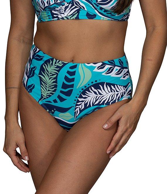 Jantzen Garden Tummy Control High Waist Swim Bottom Product Image