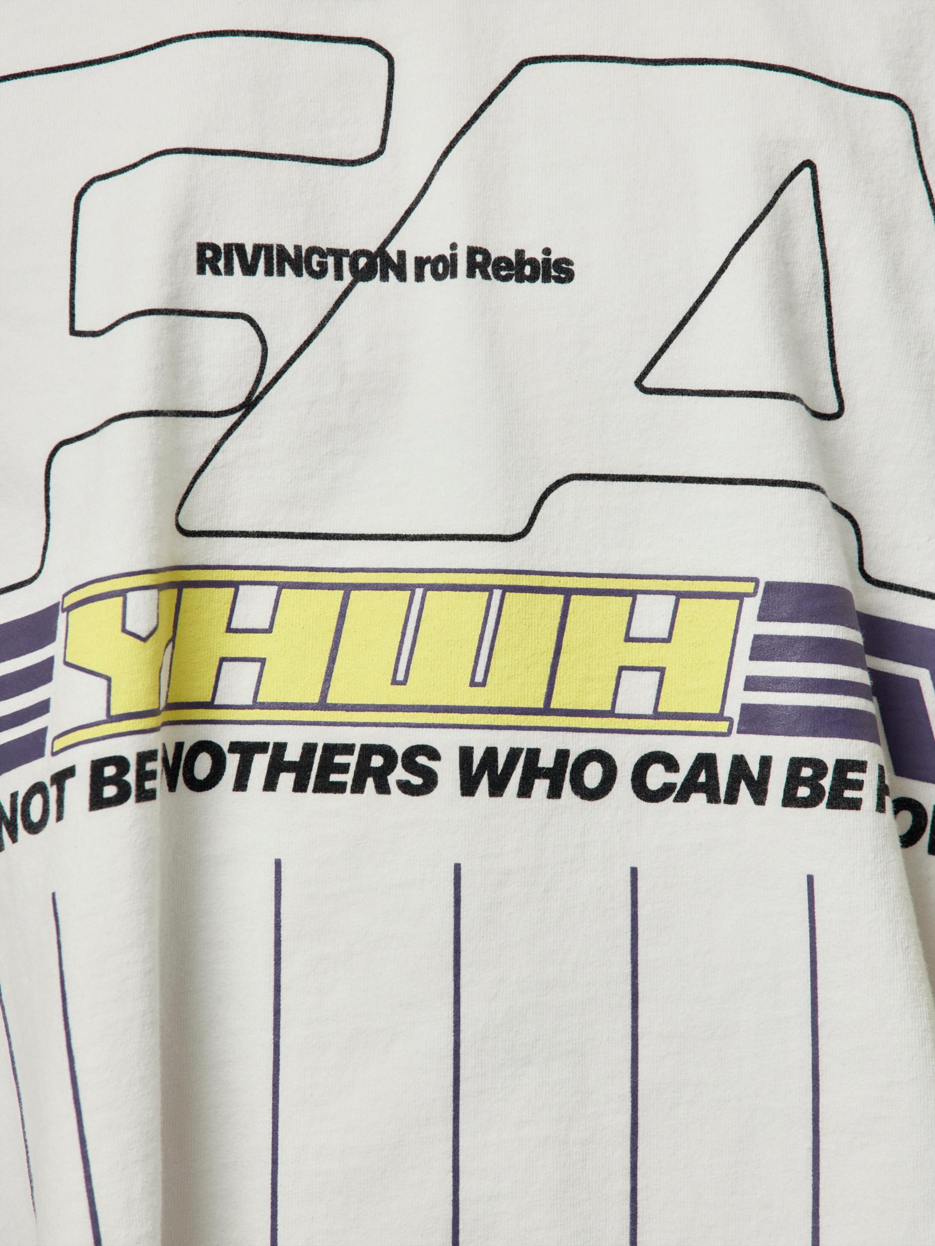 His Own Racing LS Tee (Optic White) Product Image