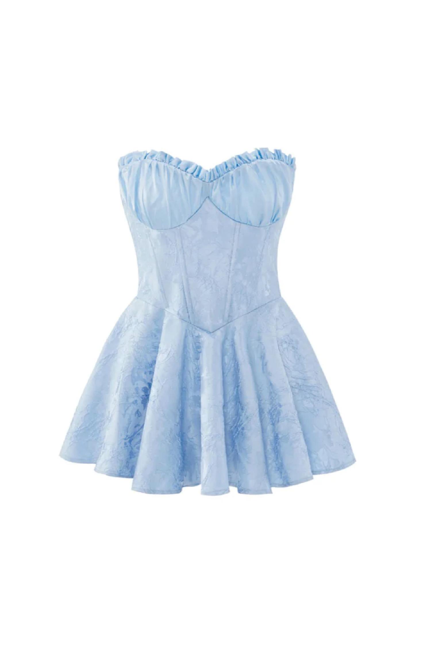 Airina Dress (Blue) Product Image
