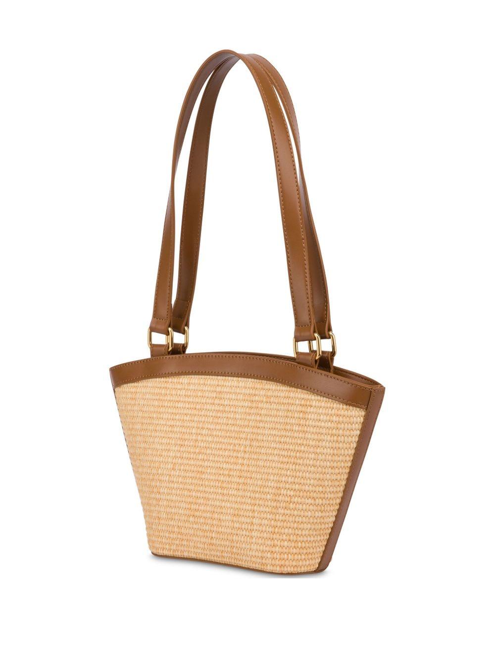 logo-lettering shoulder bag Product Image