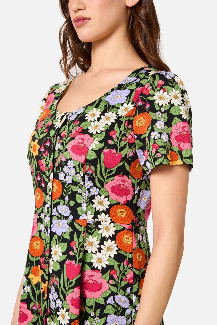 Floral Field Midi Dress Product Image