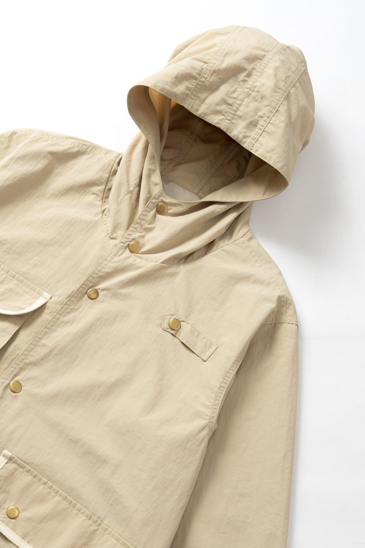 Blacksmith - Crinkle Hunter Jacket - Beige Product Image