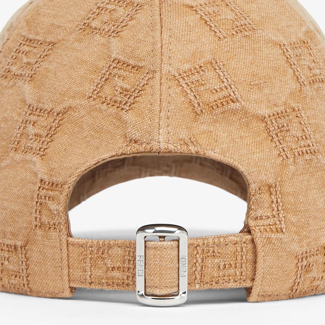 HatBrown FF canvas baseball cap Product Image