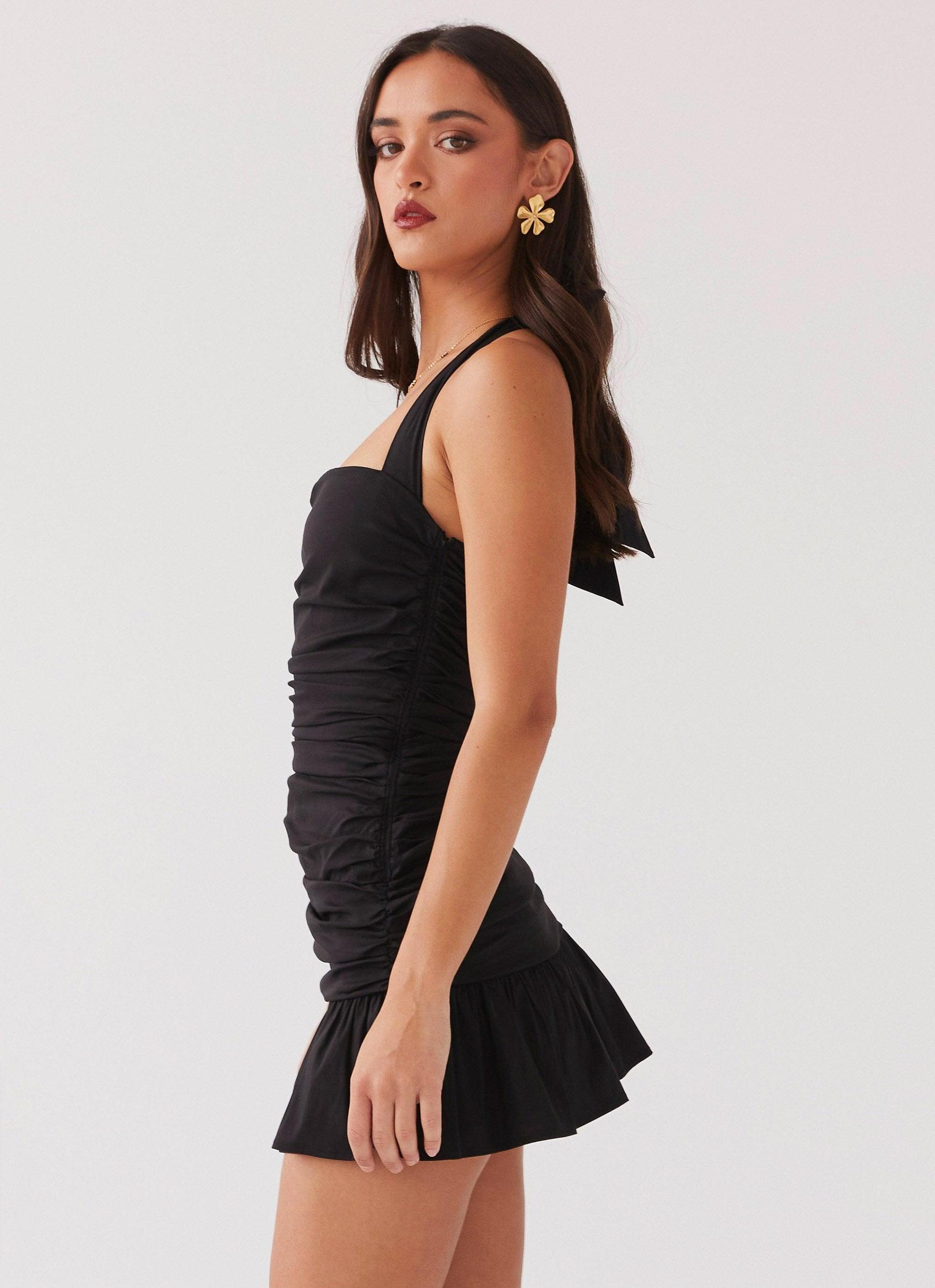 Alone With You Mini Dress - Black Product Image