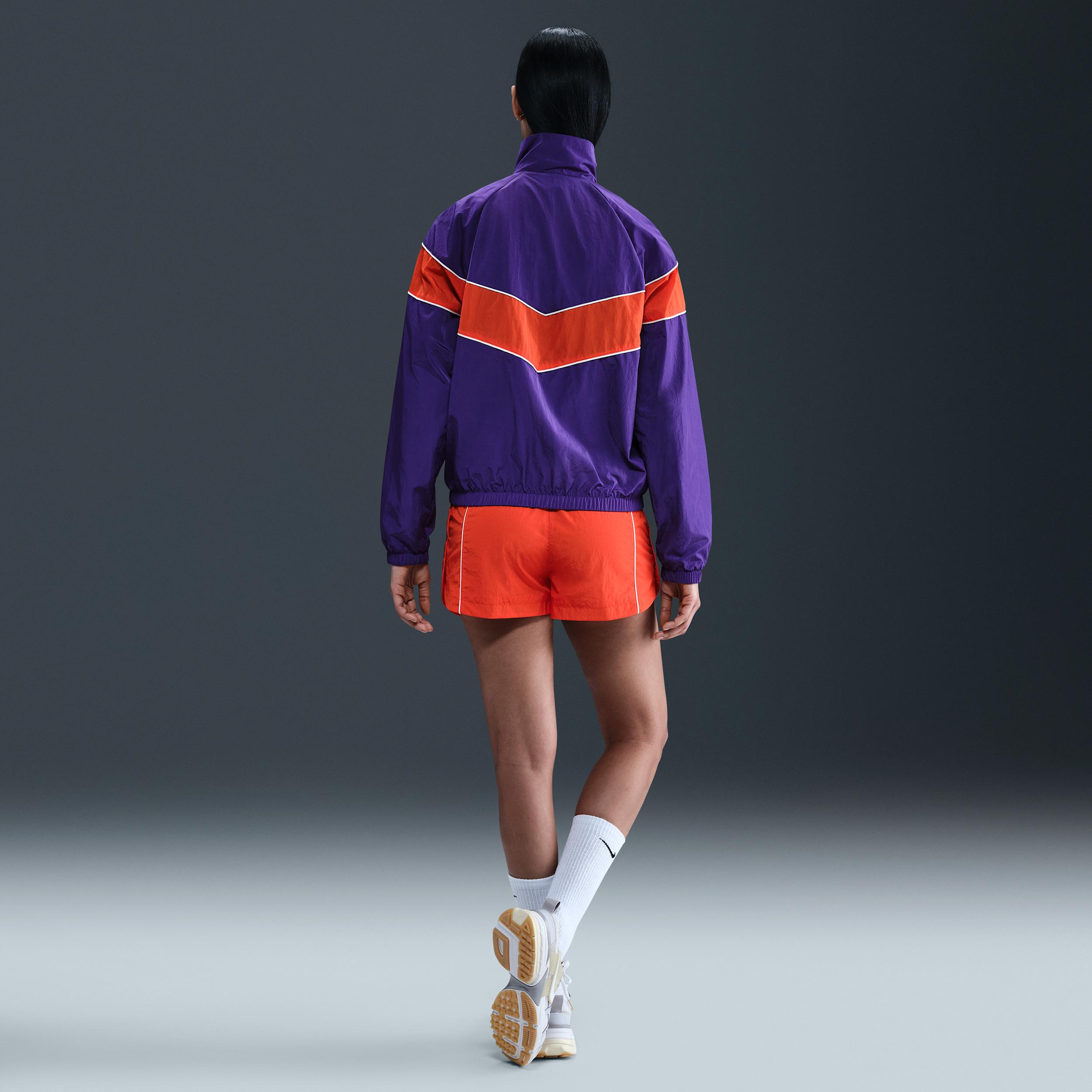 Nike Womens Windrunner Mid-Rise 2 Woven Shorts | FV7500-633 Product Image
