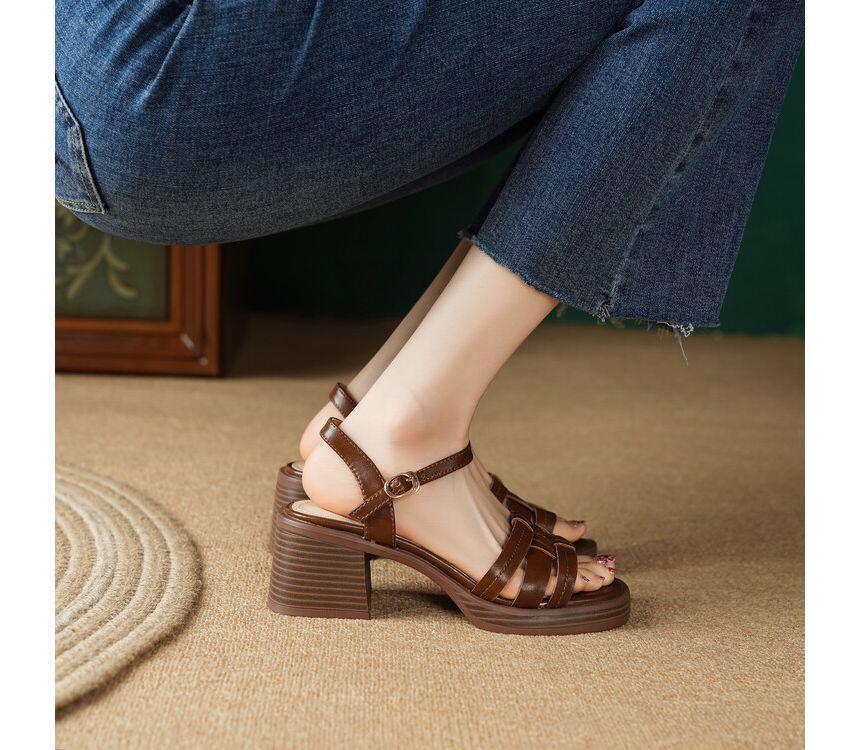 Block Heel Sandals Product Image