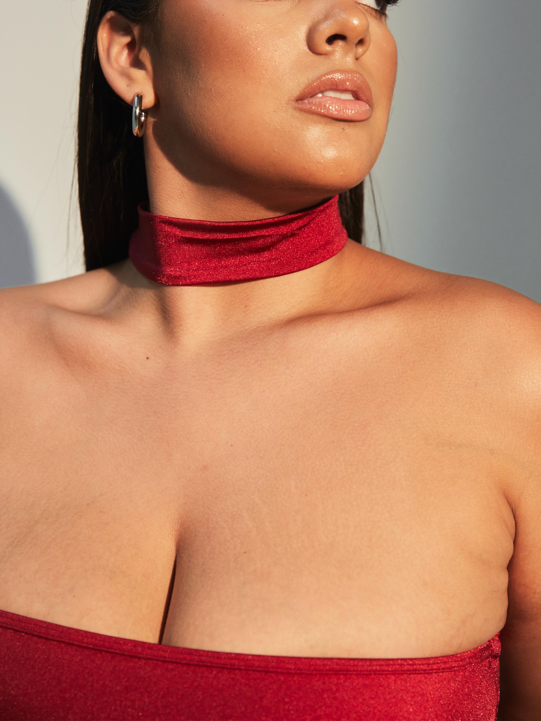 Lux Mock Neck Tube Top Brami Product Image