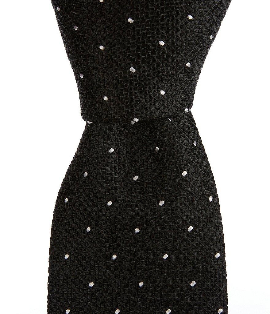 Hugo Boss Dotted 2.36#double; Silk Blend Tie Product Image