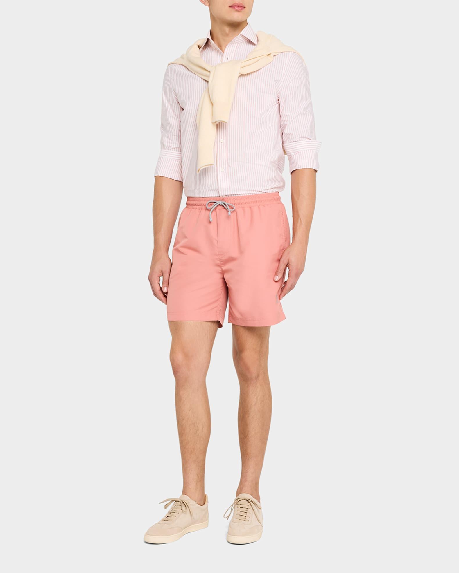 Men's Cotton Mini Stripe Sport Shirt Product Image