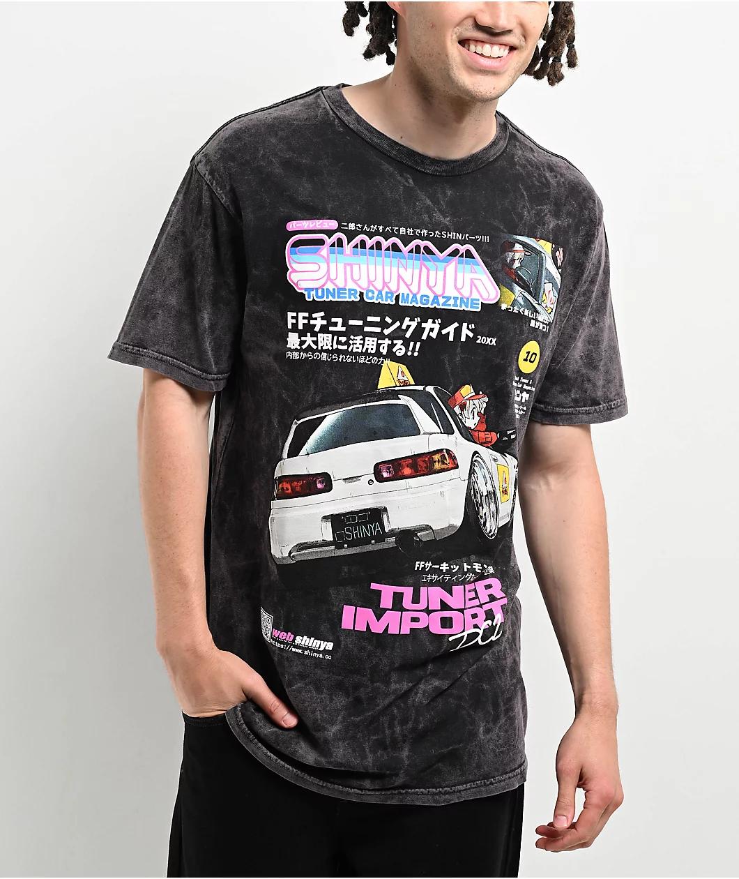 Shinya Import 2.0 Black Wash T-Shirt Product Image