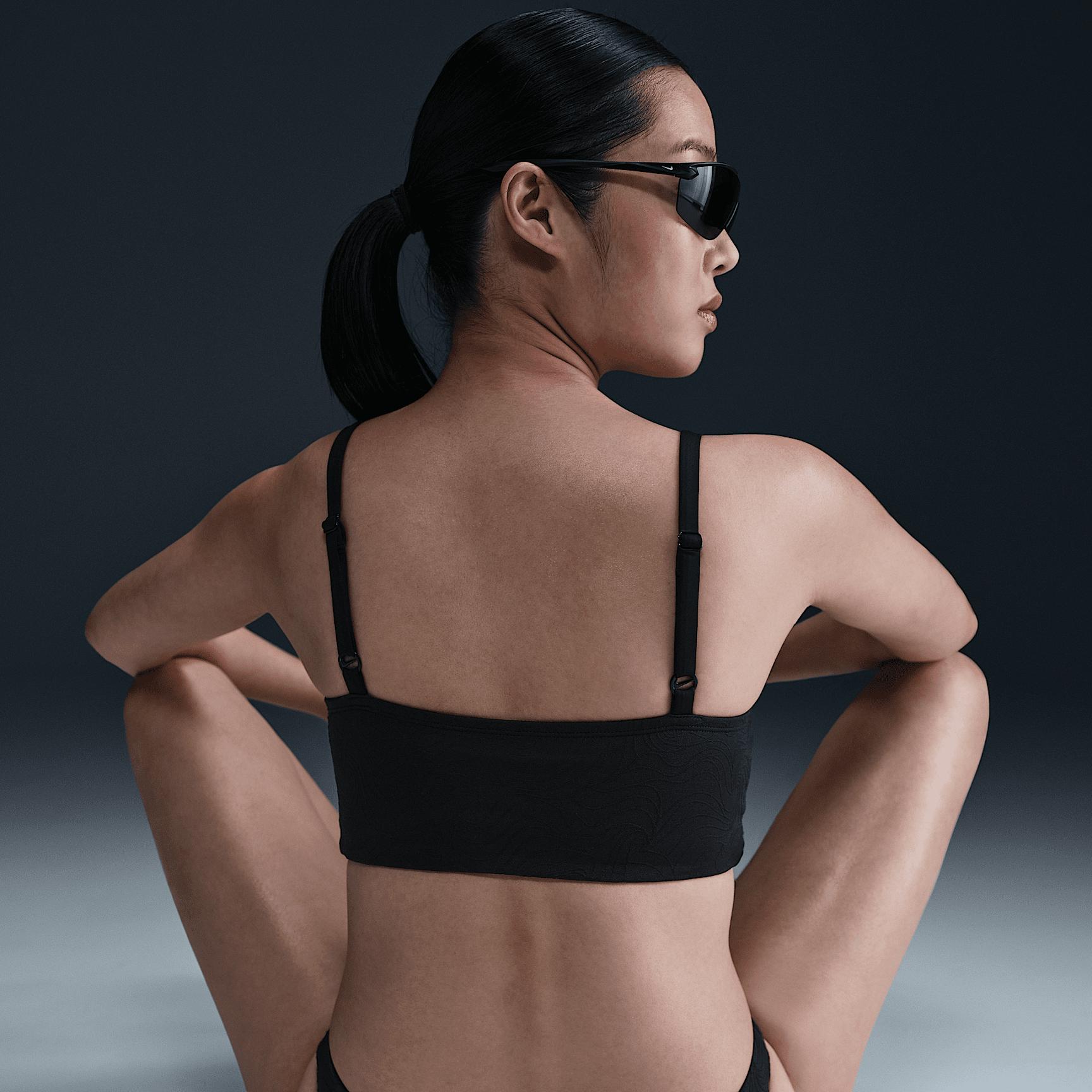 Nike Womens Swim Water Texture Hipster Bikini Bottom | NESSF263-001 Product Image