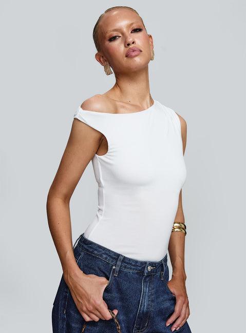 Miyako Bodysuit White Product Image