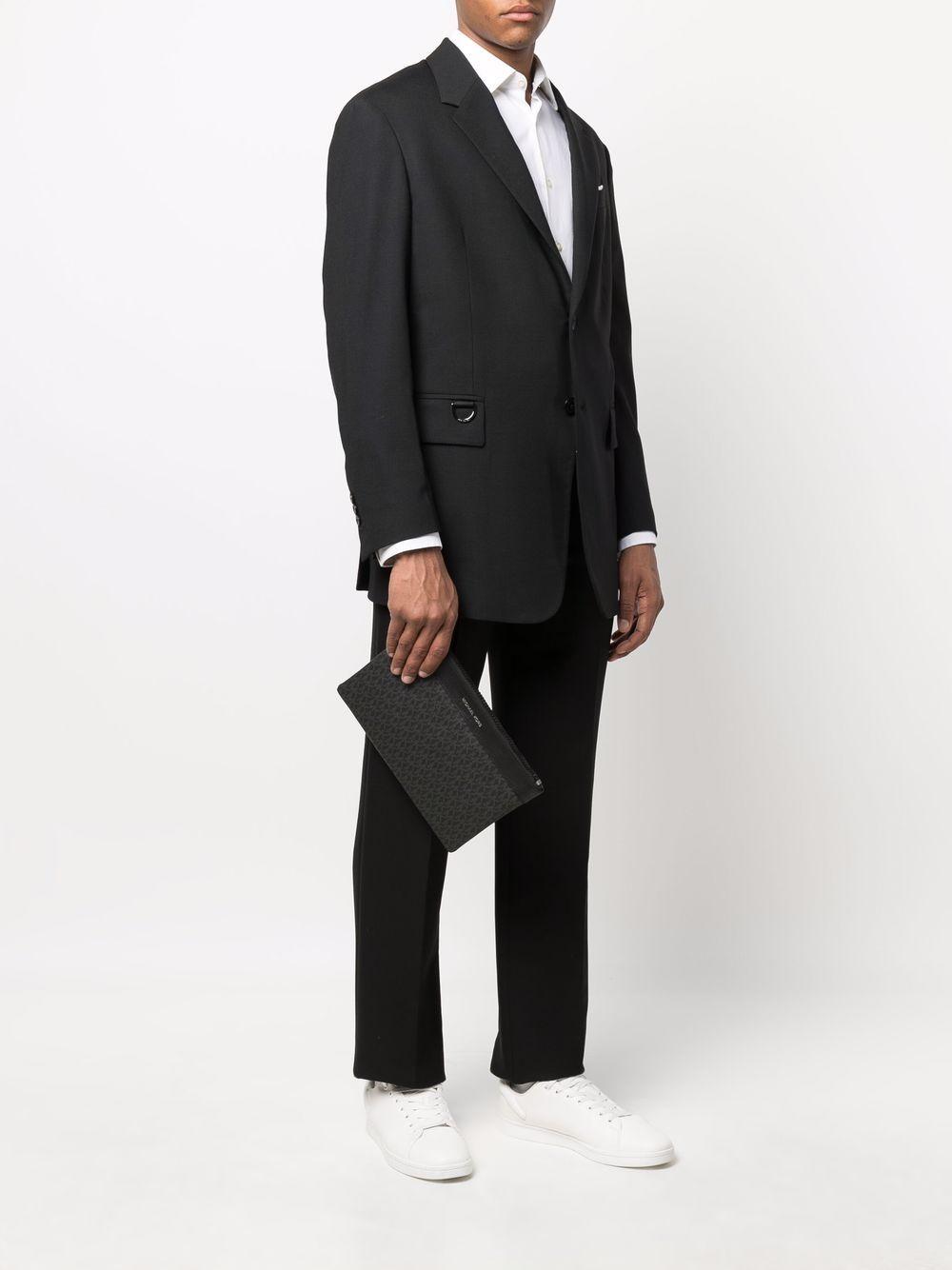 monogram logo travel pouch Product Image