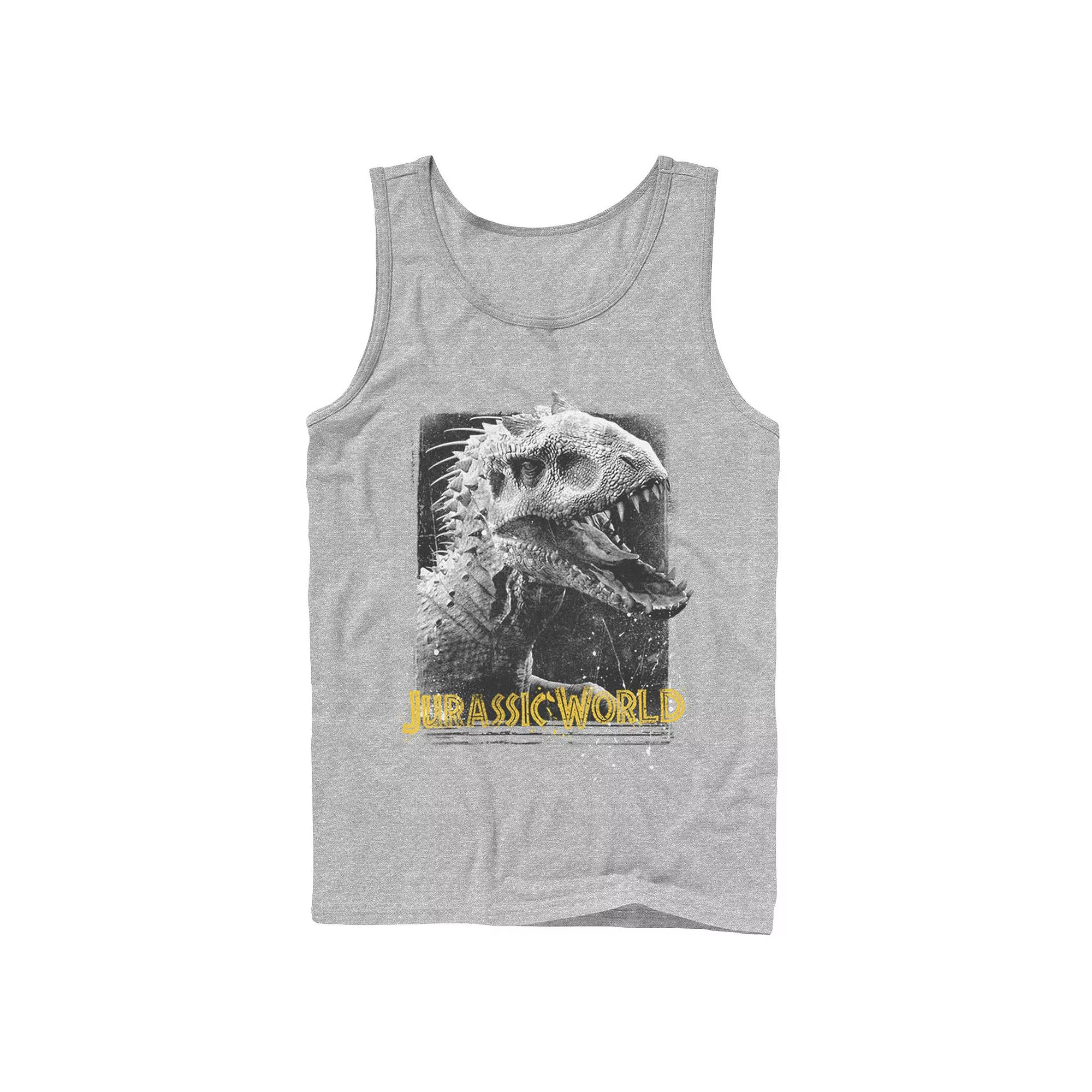 Men's Jurassic World Indominus Rex Profile View Graphic Tank Top,  Product Image
