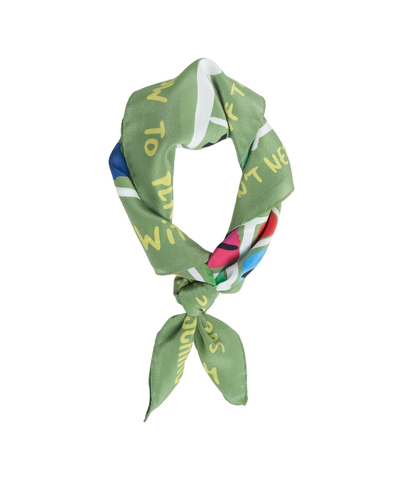 Silk scarf with print Product Image