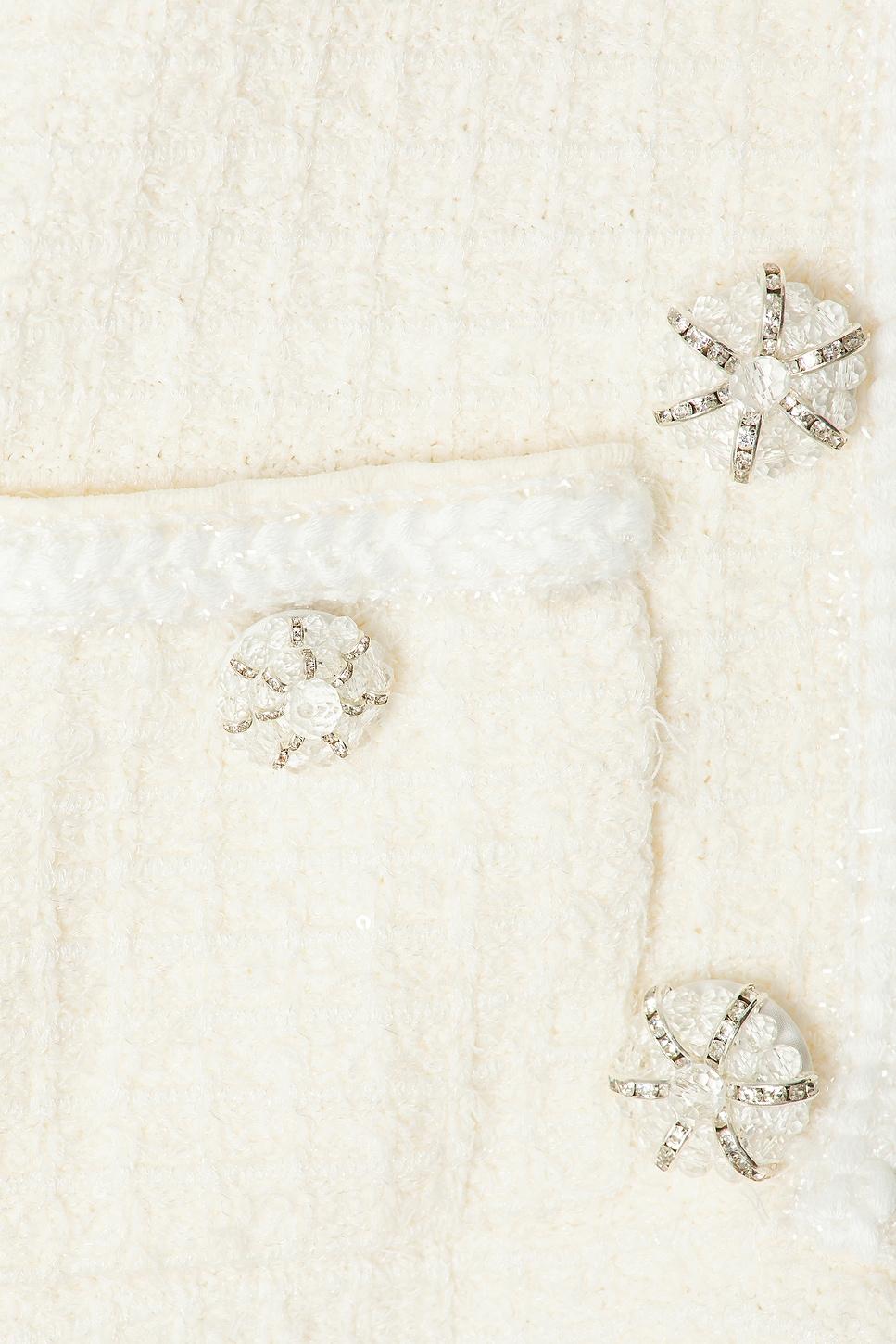 Buttoned Knit Mini Dress Product Image