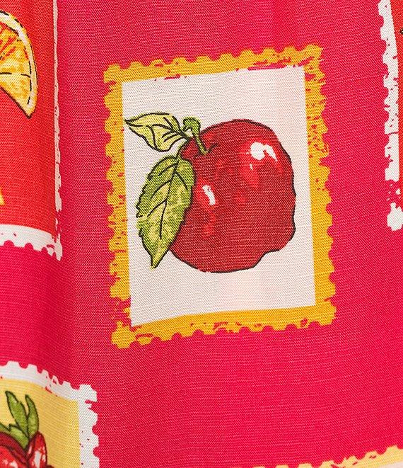 Skies Are Blue Printed Linen Blend Tiered Coordinating Maxi Skirt Product Image