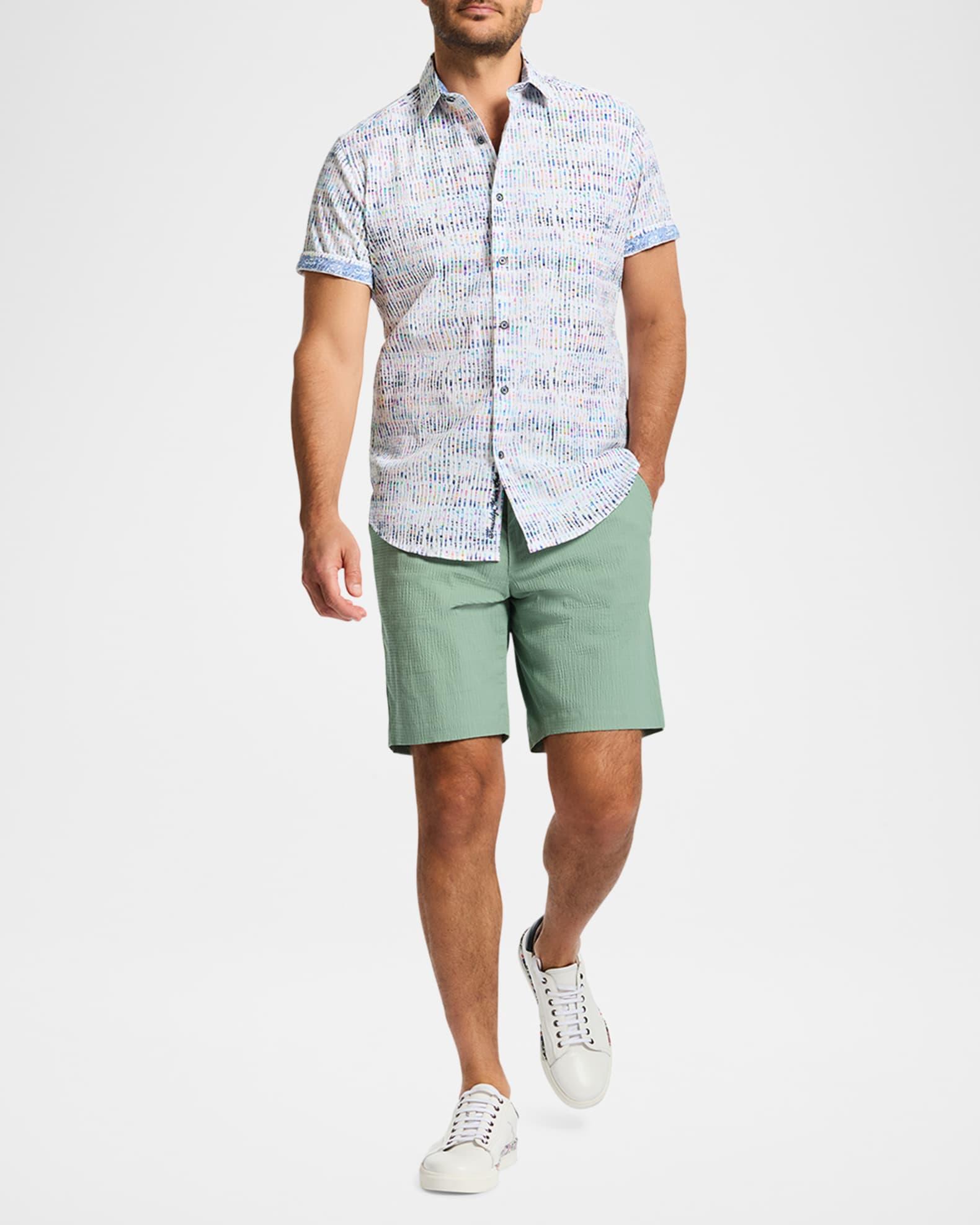 Men's Ponza Multicolor Short-Sleeve Shirt Product Image