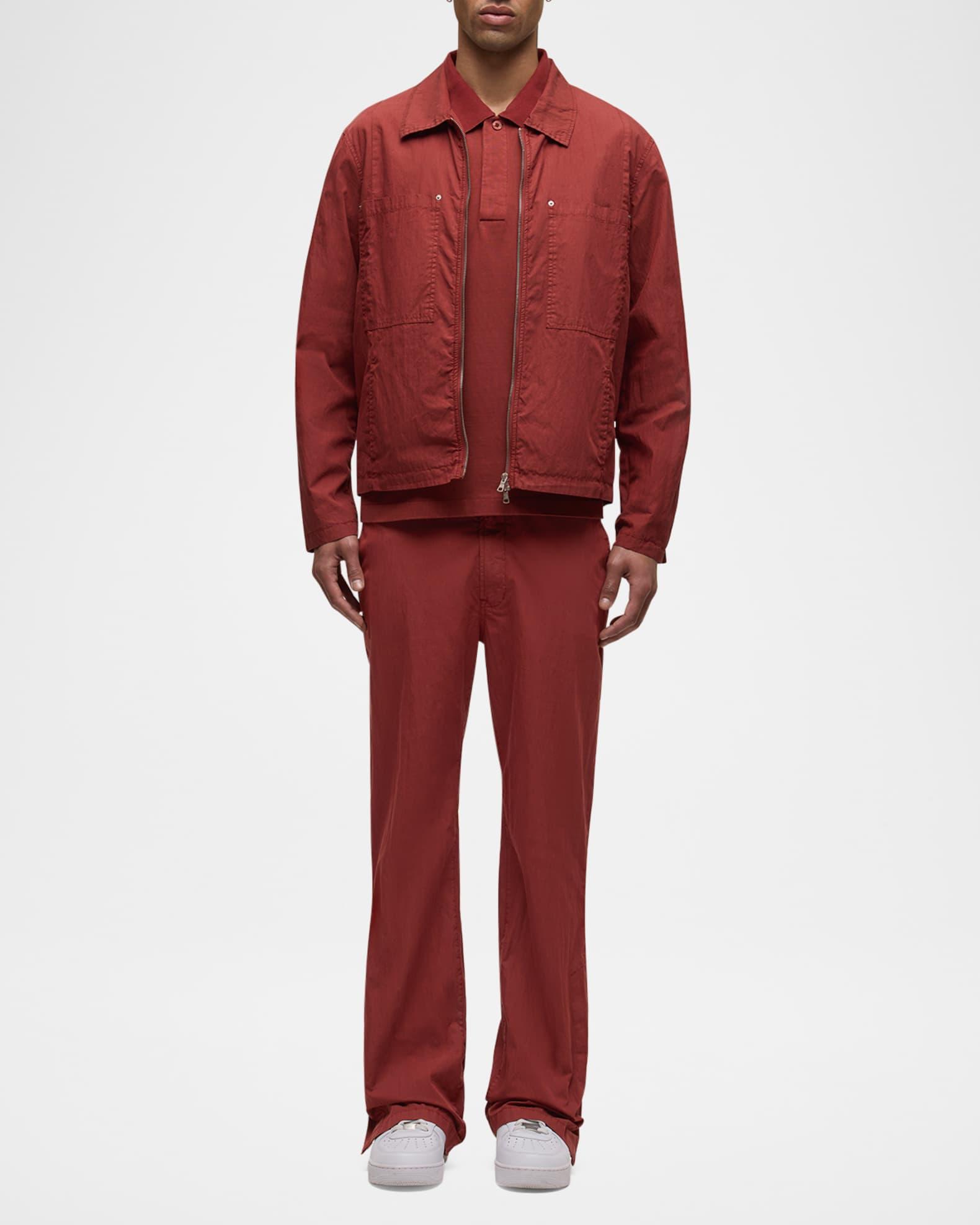 Men's Walker Slit-Hem Flare Trousers Product Image