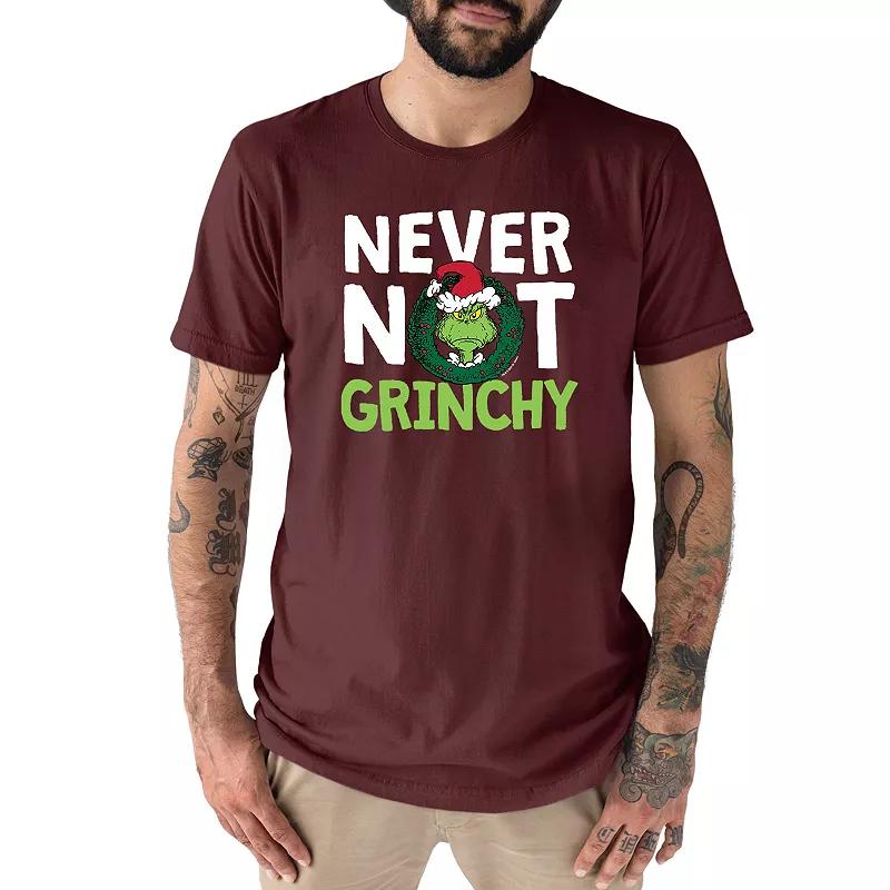 Men's Dr. Seuss The Grinch "Never Not Grinchy" Tee,  Product Image